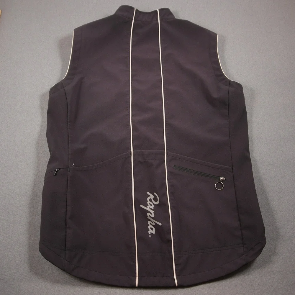 Rapha Full Zip Technical Cycling Men Vest L Black Performance